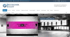 Desktop Screenshot of brooksherballet.com